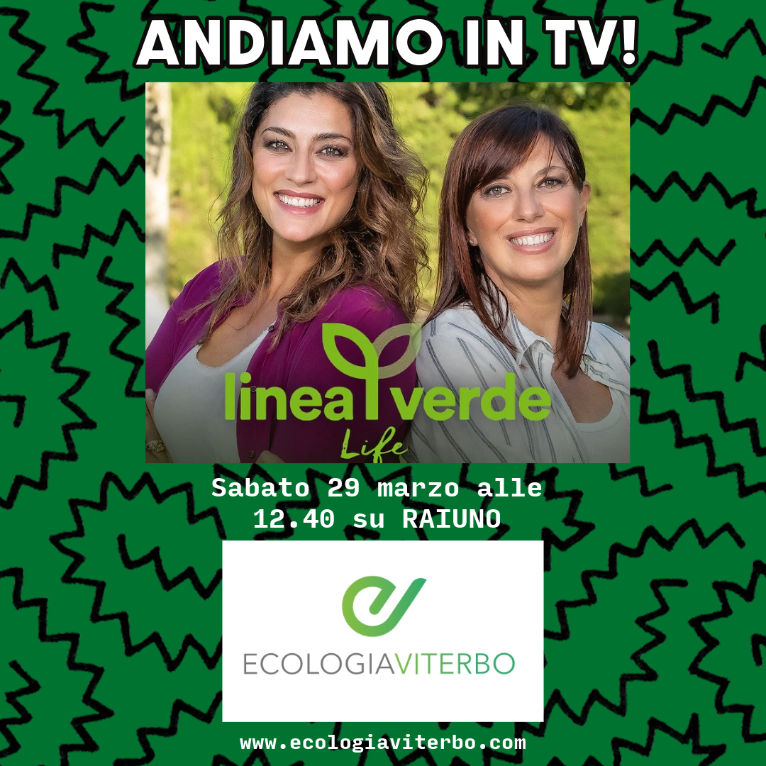 Andiamo in TV! Sabato 29 marzo LineaVerdeItalia su RaiUno